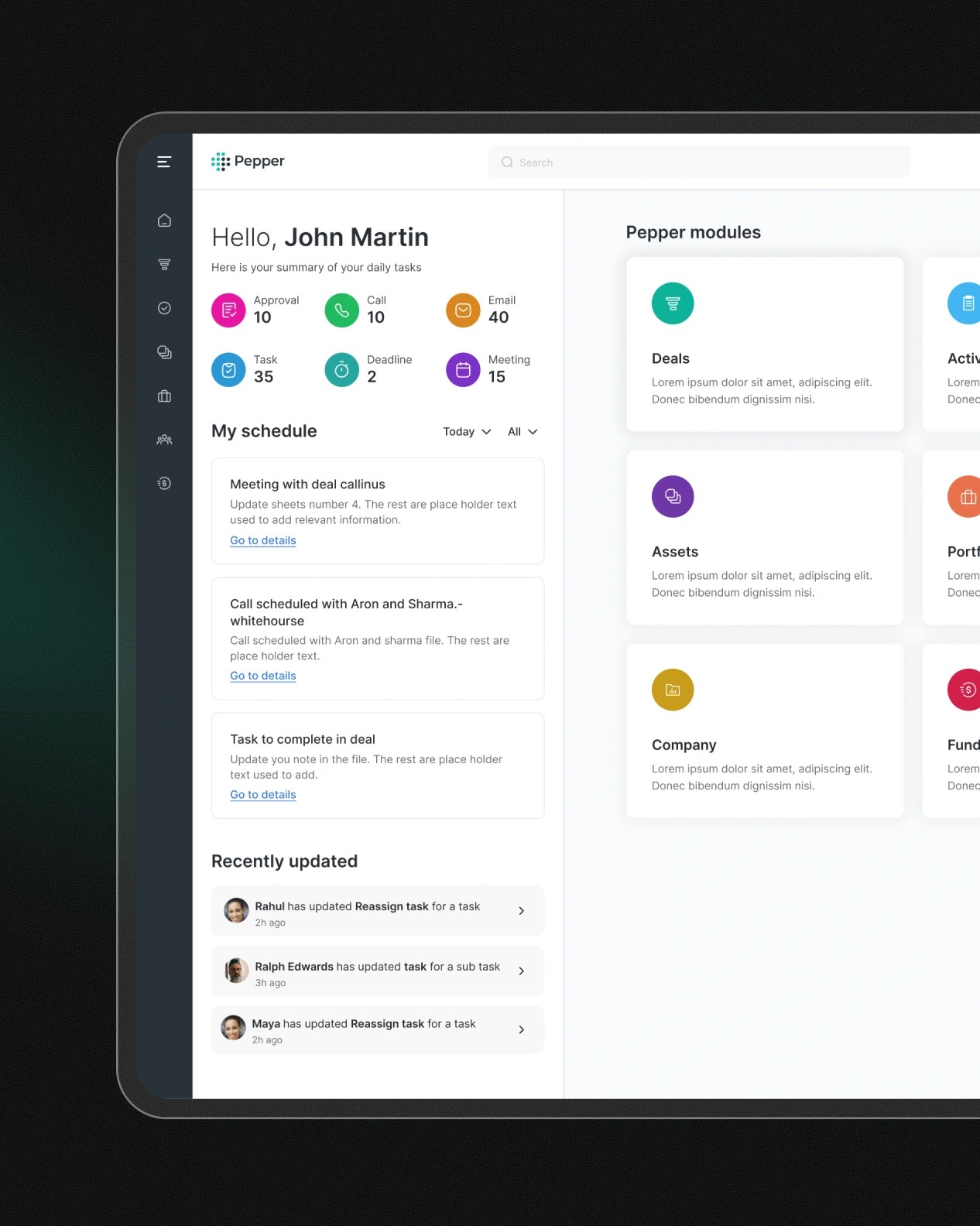 Pepper Platform