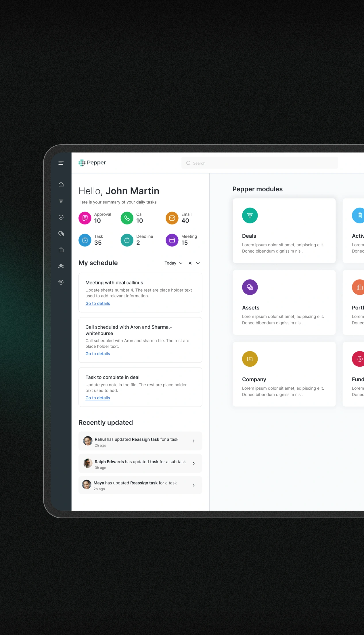 Pepper Platform